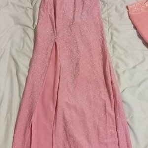 Pink sparkle dress